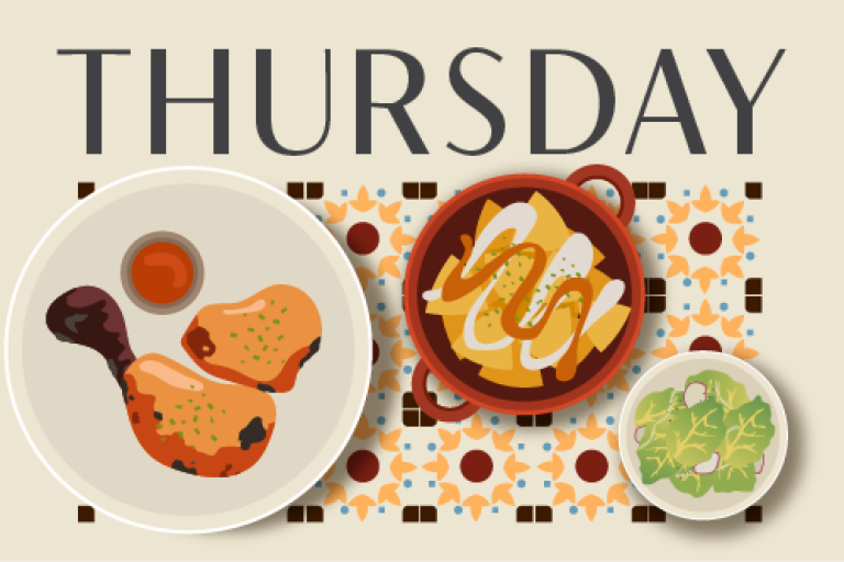 Thu – 1/2 Jerk Chicken $25